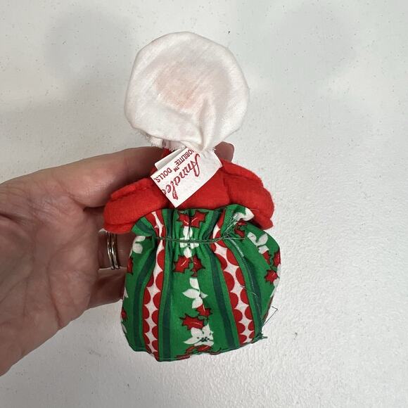 Annalee Doll Vintage 1981 Mrs Claus 5 Inch Doll Christmas Holiday Decoration - Picture 5 of 9